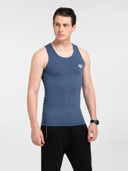 AH Gym Vest Dark Grey 4-Way Stretch