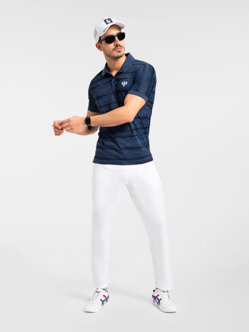 AH Navy Camo Polo