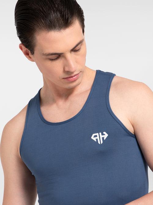 AH Gym Vest Dark Grey 4-Way Stretch