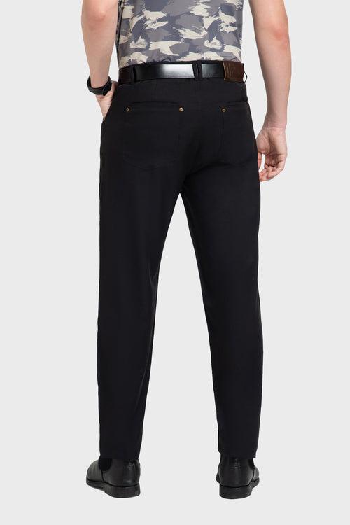 AH Mechanical Stretch Heavy Black Golf Pant