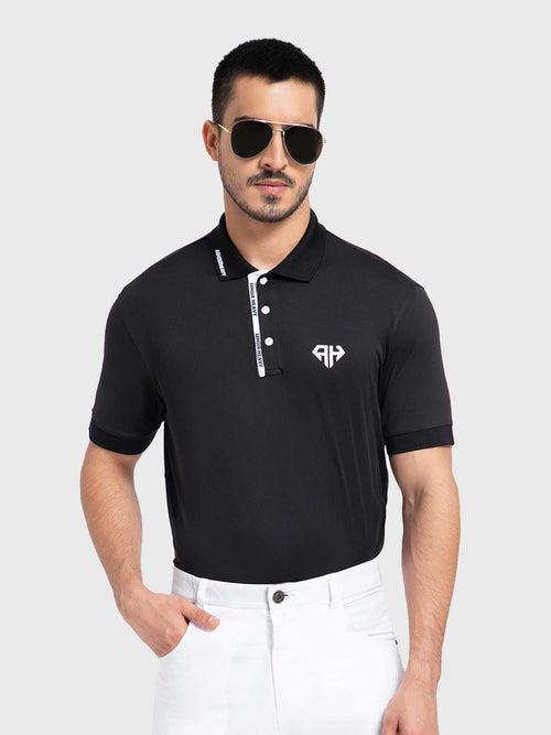 Heavy Black Classic AH Polo