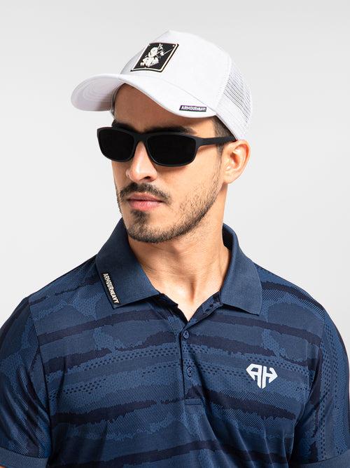 AH Navy Camo Polo