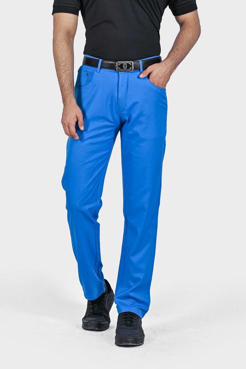 AH Mechanical Stretch Scuba Blue Golf Pants