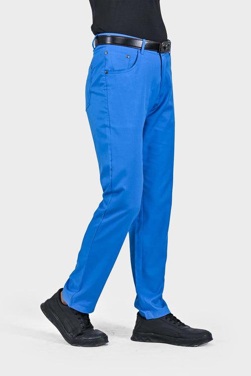 AH Mechanical Stretch Scuba Blue Golf Pants