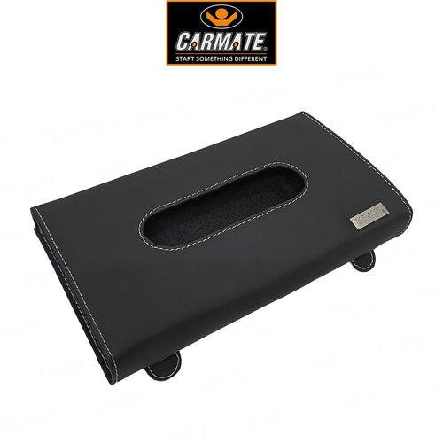 CARMATE Car Tissue Holder, Sun Visor Napkin Holder, Car Visor Tissue Holder, Tissue Holder for Car (Black)