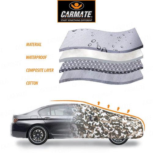 CARMATE Jungle 3 Layers Custom Fit Waterproof Car Body Cover For Tata Indigo