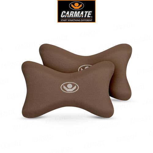 CARMATE Cuddle Velvet Car Seat Neck Rest Cushion Pillow - Set of 2