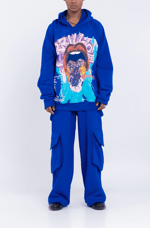 '8 Billion Flavours' Hoodie (Blue)