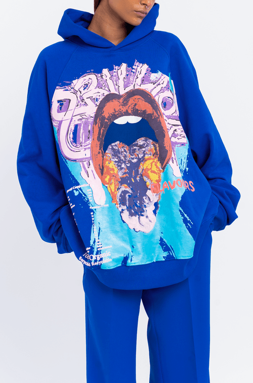 '8 Billion Flavours' Hoodie (Blue)