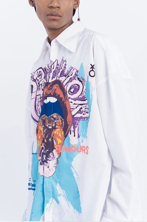 '8 Billion Flavours' Shirt (White)