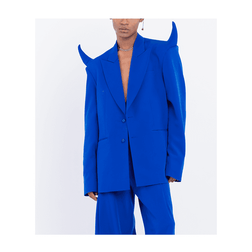 The Devil Wears Huemn Blazer (Blue)