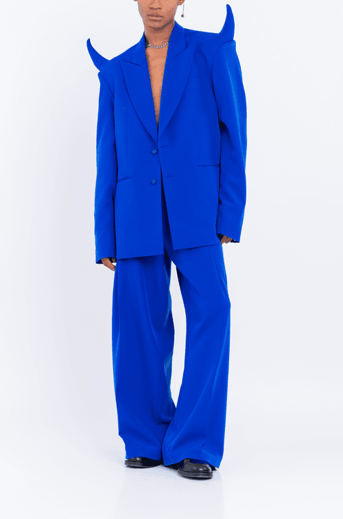 The Devil Wears Huemn Blazer (Blue)