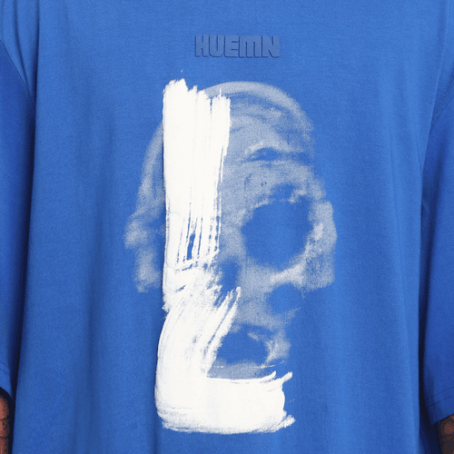 The HUEMN Skull T-shirt (Blue) : Edition 2