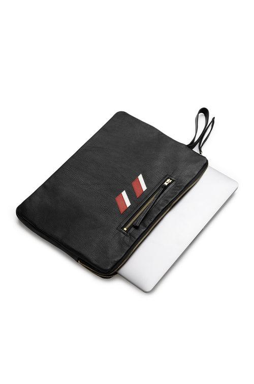 HUEMN Zippered Laptop Sleeve (Black)