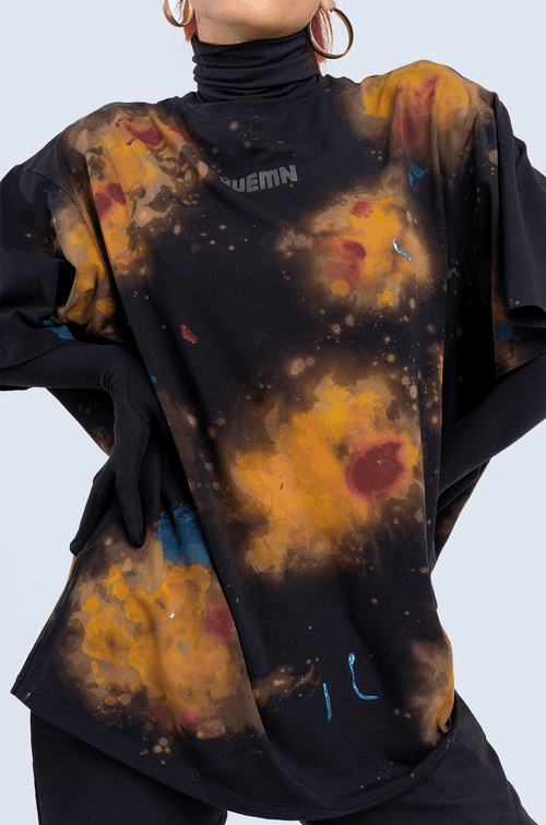 Huemn Blood Washed Starlight T-Shirt (Black)