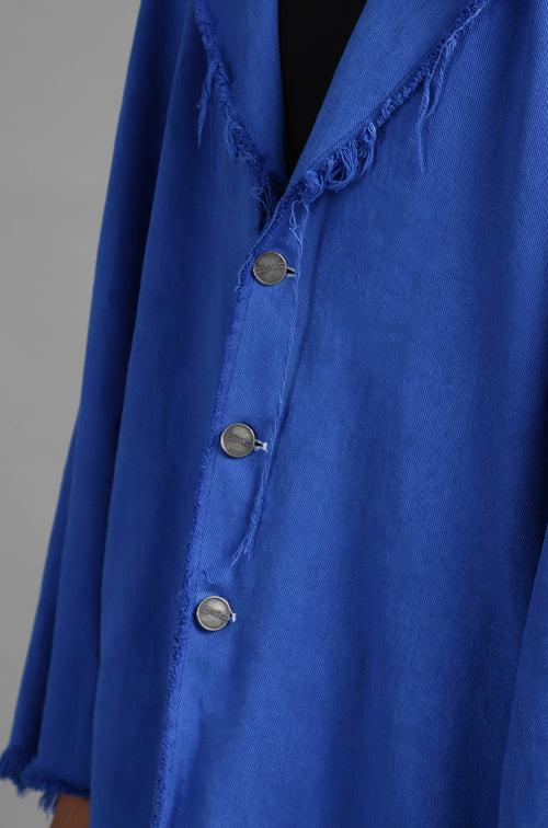 SuperHUEMN Denim Overcoat (Blue)