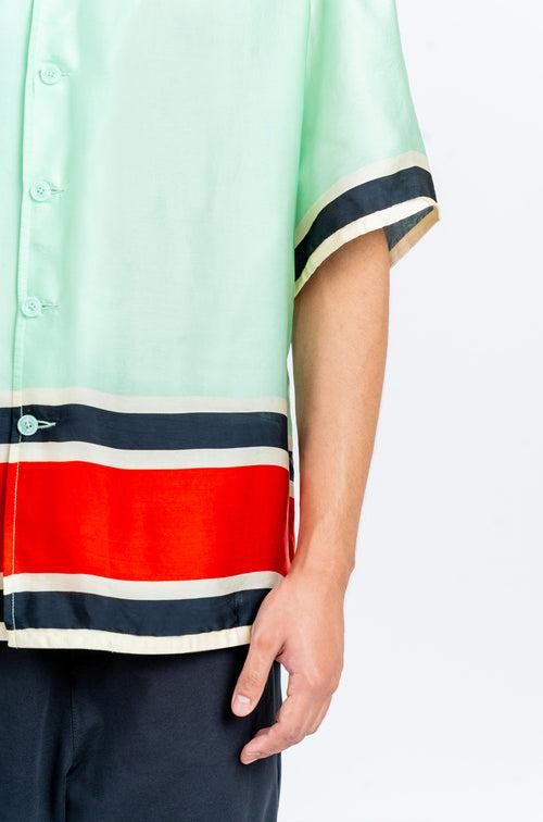 The Racer Stripe Shirt (Mint)