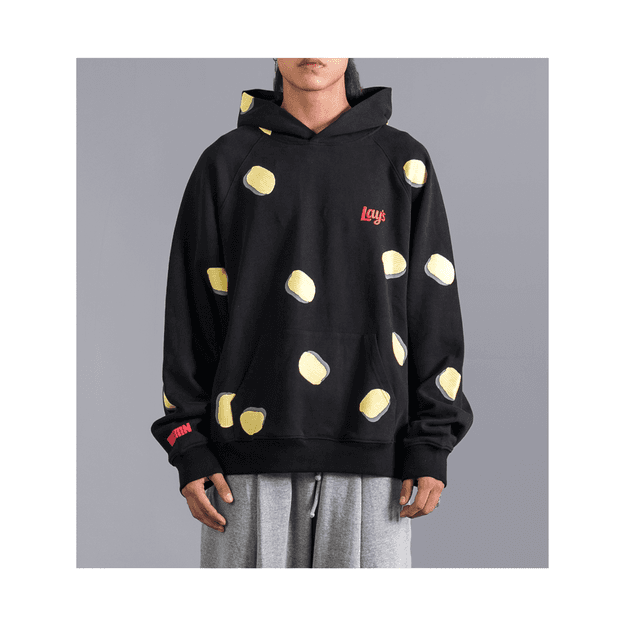 Lay's x HUEMN Hoodie (Black)