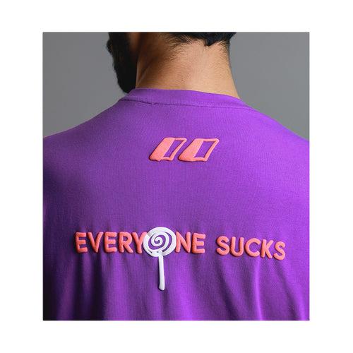 Everyone Sucks' T-shirt (Purple)