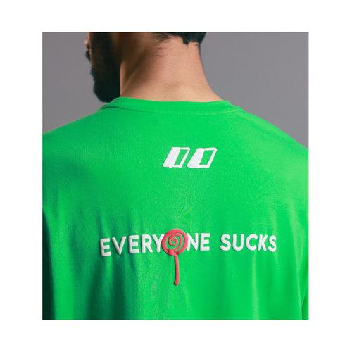 Everyone Sucks' T-shirt (Green)