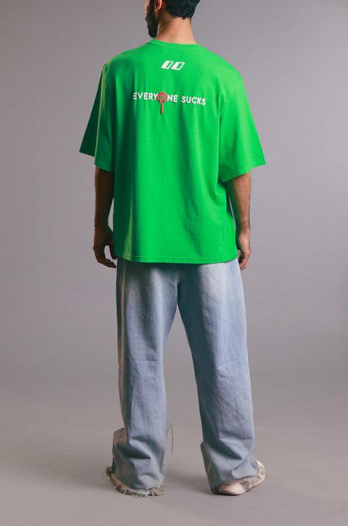 Everyone Sucks' T-shirt (Green)