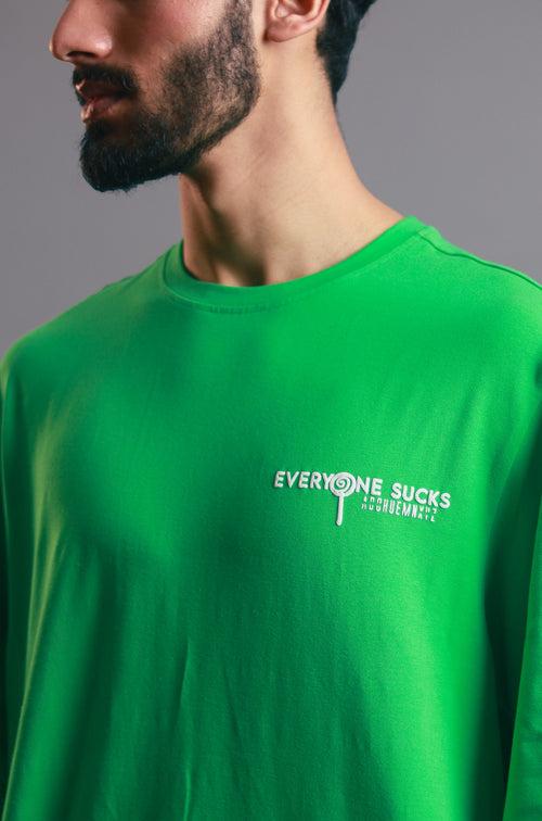 Everyone Sucks' T-shirt (Green)