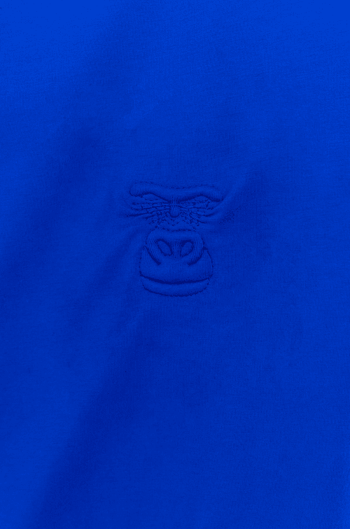 Huemn Evolution Gorilla Insignia T-Shirt (Blue)