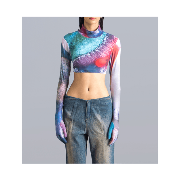 Second Skin 'Bacteria' Crop Top 2.0