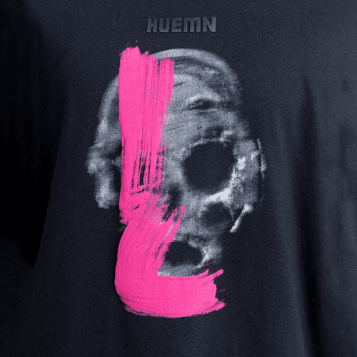The HUEMN Skull T-shirt (Black) : Edition 2