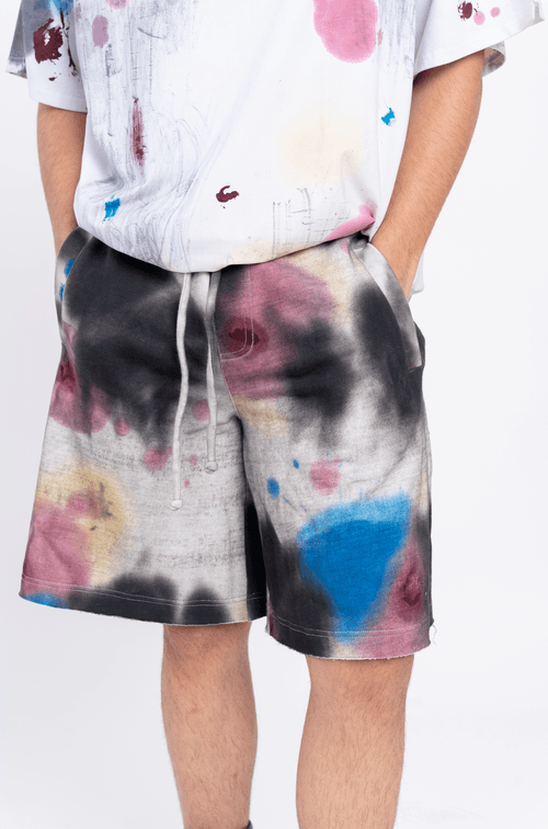 Huemn Blood Washed Short (White)