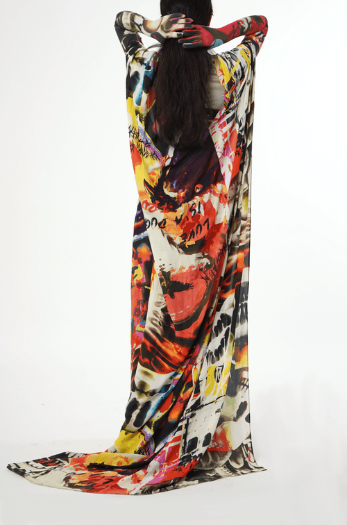 'Return Of The Gorilla' Hybrid Sari-Pants