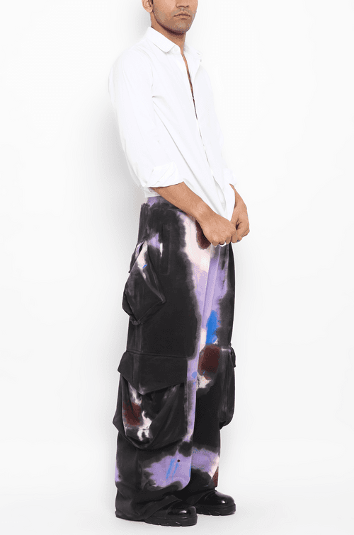 Huemn Blood Flap Pocket Sweatpant (Lilac)