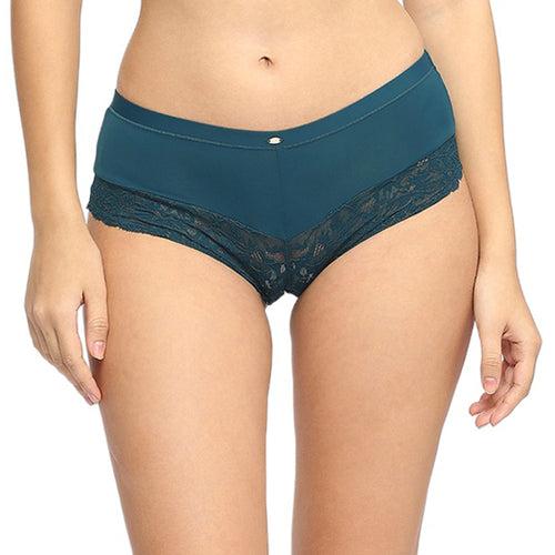 Mid Rise Medium Coverage Lace Shorty Cheeky Panty-FP-1550