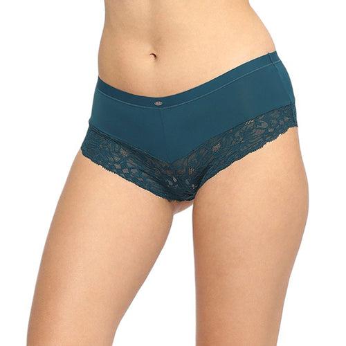 Mid Rise Medium Coverage Lace Shorty Cheeky Panty-FP-1550