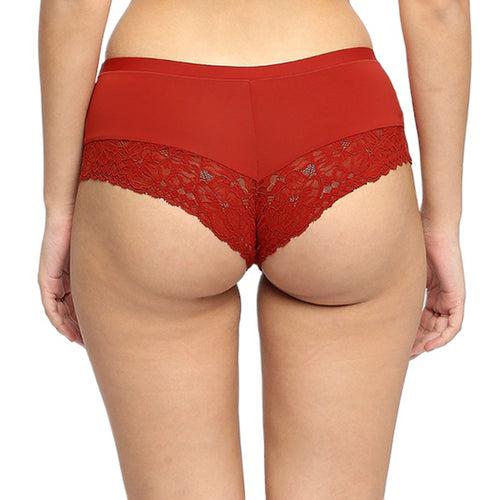 Mid Rise Medium Coverage Lace Shorty Cheeky Panty-FP-1550