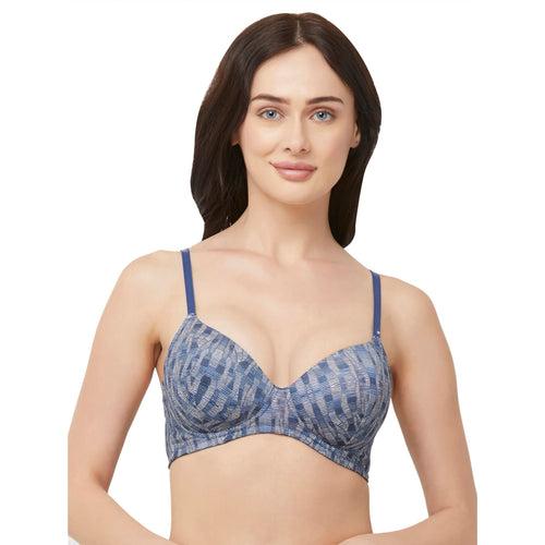 Semi Coverage Padded Non Wired Bra (PACK OF 2)