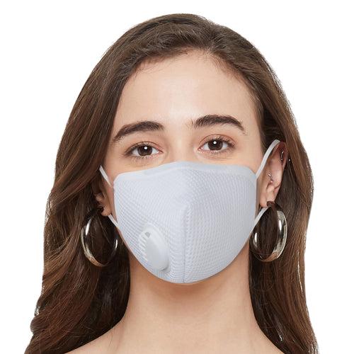 Two way respirator -8 Layer reusable SN 99 Protection Ear Loops Mask - Pack of 3