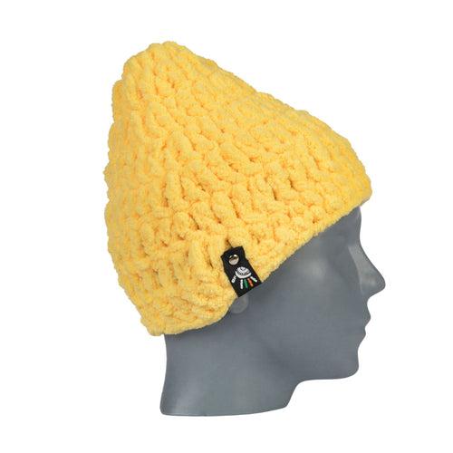 Canary Crochet Beanie