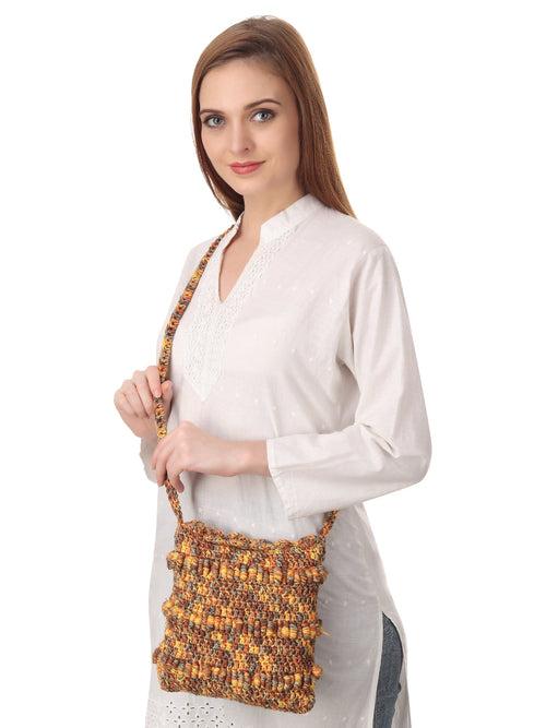 Bronze Multi Crossbody Bag