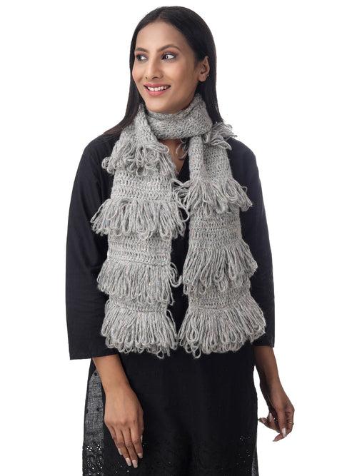 Subtle Charisma Frilled Scarf