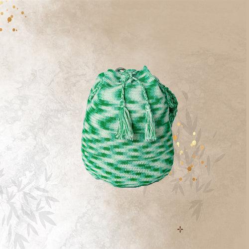 Emerald Tassel Potli