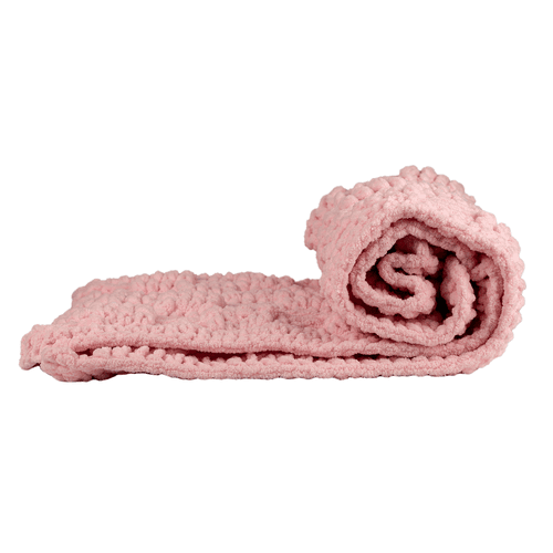Flush Pink Baby Blanket