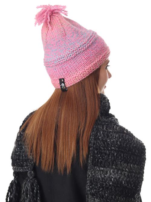 Blush Crochet Beanie