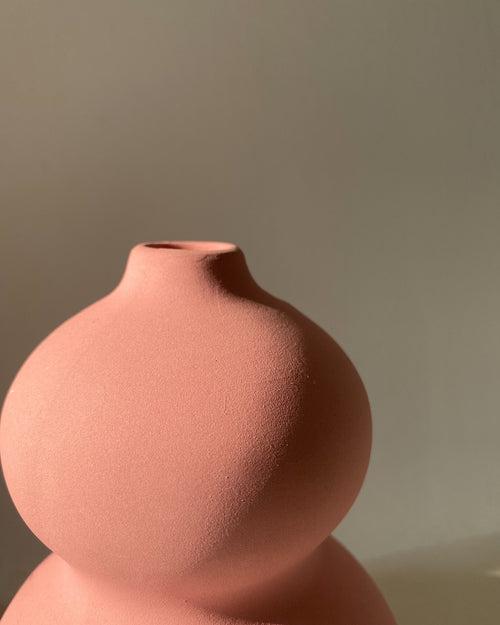 Misty Rose Olio Vase