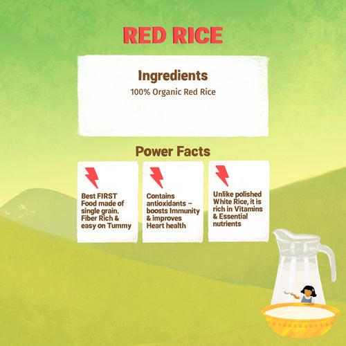 Red Rice Cereal - First Food - 200g