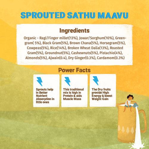 Sprouted Sathu Maavu