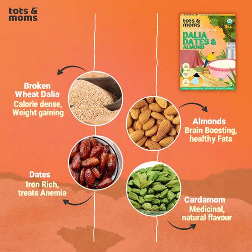 Dalia Dates & Almonds Cereal