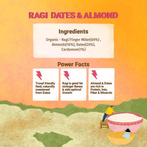Buy Instant Ragi Dates & Almonds - 200g