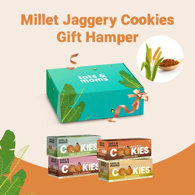 Millet Jaggery Cookies | No Added Sugar