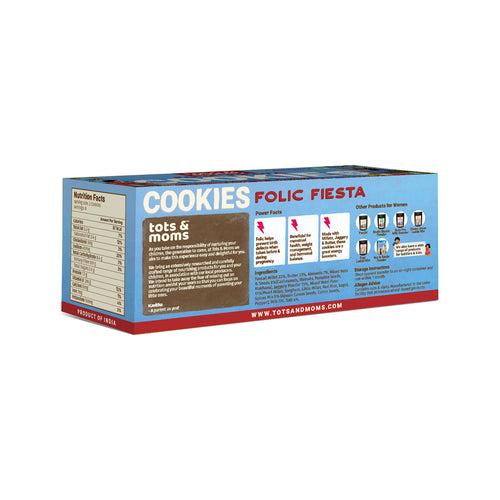 Healthy & Nutritional Cookies for Moms - Pack of 2 | Mighty Iron | Folic Fiesta | 150g each